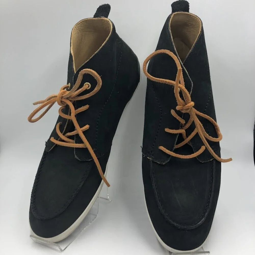 UGG Australia Men’s Black Suede Ankle Chukka Boots Size 12 Lightweight Comfort